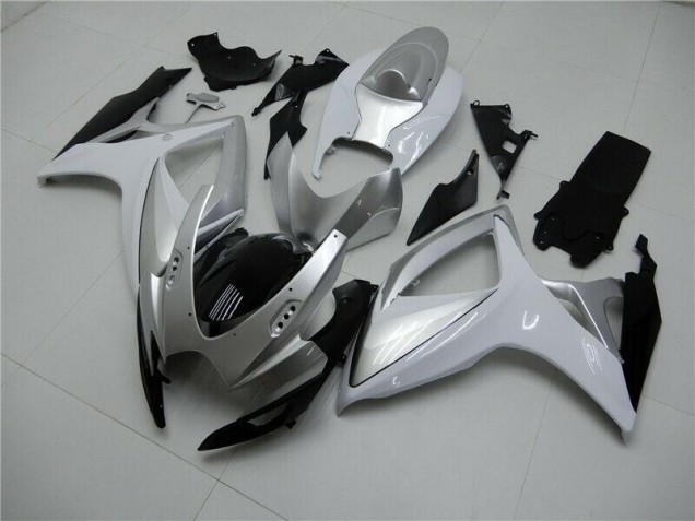 Silber 06-07 GSXR 600/750 Motorrad Verkleidungen Silber 06-07 GSXR 600/750 Motorrad Verkleidungen