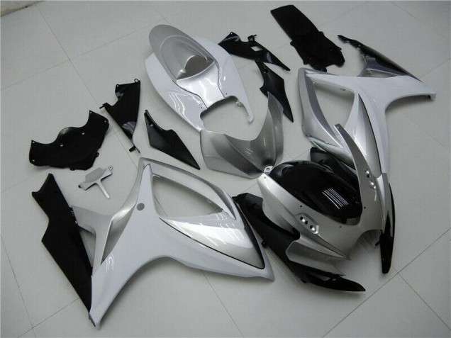 Silber 06-07 GSXR 600/750 Motorrad Verkleidungen Silber 06-07 GSXR 600/750 Motorrad Verkleidungen
