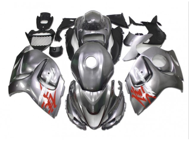Silber 08-19 GSXR 1300 Hayabusa Motorrad Verkleidung Silber 08-19 GSXR 1300 Hayabusa Motorrad Verkleidung