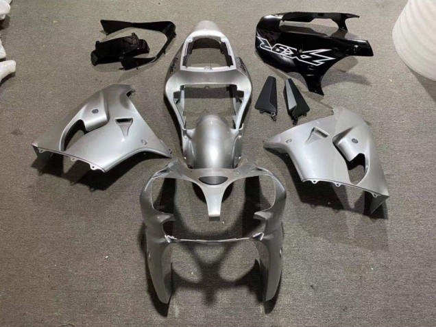 Silber Glänzend Schwarz 02-03 ZX9R Motorrad Verkleidung Silber Glänzend Schwarz 02-03 ZX9R Motorrad Verkleidung