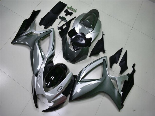 Silber Grau 06-07 GSXR 600/750 Motorrad Verkleidungen Silber Grau 06-07 GSXR 600/750 Motorrad Verkleidungen