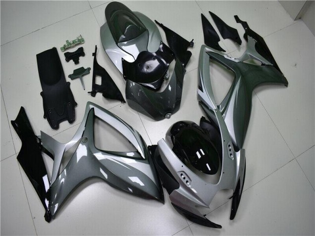 Silber Grau 06-07 GSXR 600/750 Motorrad Verkleidungen Silber Grau 06-07 GSXR 600/750 Motorrad Verkleidungen