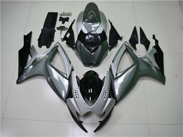 Silber Grau 06-07 GSXR 600/750 Motorrad Verkleidungen Silber Grau 06-07 GSXR 600/750 Motorrad Verkleidungen