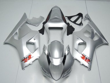 Silber OEM Stil 03-04 GSXR 1000 Motorrad Verkleidung