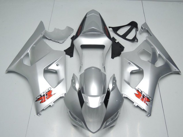 Silber OEM Stil 03-04 GSXR 1000 Motorrad Verkleidung Silber OEM Stil 03-04 GSXR 1000 Motorrad Verkleidung