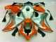 Silber Orange 08-11 CBR1000RR Motorrad Verkleidung Silber Orange 08-11 CBR1000RR Motorrad Verkleidung