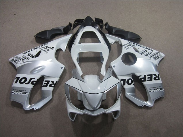 Silber Repsol 01-03 CBR600 F4i Motorrad Verkleidung