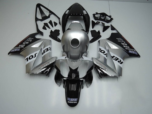 Silber Repsol 02-13 VFR800 Motorrad Vollverkleidung Silber Repsol 02-13 VFR800 Motorrad Vollverkleidung