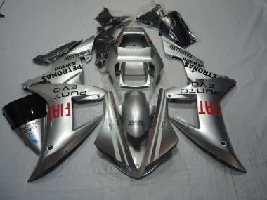 Silber Rot Fiat 04-05 CBR1000RR Motorrad Verkleidung