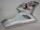 Silber Rot Flammen 05-06 ZX6R Motorrad Verkleidung Silber Rot Flammen 05-06 ZX6R Motorrad Verkleidung