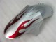 Silber Rot Flammen 05-06 ZX6R Motorrad Verkleidung Silber Rot Flammen 05-06 ZX6R Motorrad Verkleidung