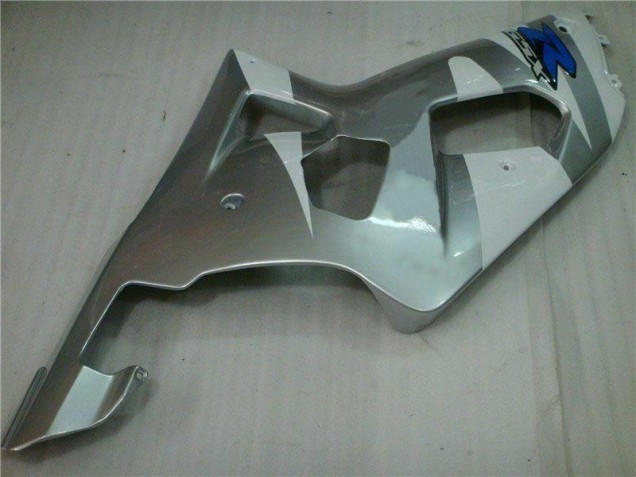 Silber Schwarz 01-03 GSXR 600/750 Motorrad Verkleidungen Silber Schwarz 01-03 GSXR 600/750 Motorrad Verkleidungen