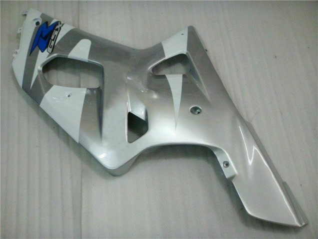 Silber Schwarz 01-03 GSXR 600/750 Motorrad Verkleidungen Silber Schwarz 01-03 GSXR 600/750 Motorrad Verkleidungen