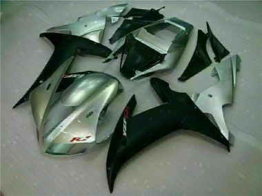 Silber Schwarz 02-03 YZF R1 Motorrad Verkleidung