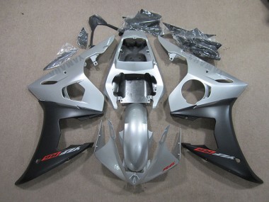 Silber Schwarz 03-05 YZF R6 Motorrad Verkleidungen