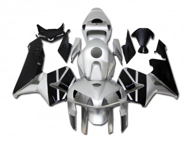 Silber Schwarz 05-06 CBR600RR Motorrad Verkleidung
