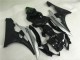 Silber Schwarz 06-07 YZF R6 Motorrad Verkleidung & Plastik Silber Schwarz 06-07 YZF R6 Motorrad Verkleidung & Plastik