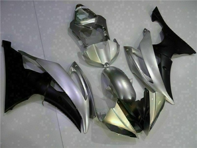 Silber Schwarz 08-16 YZF R6 Motorrad Verkleidung