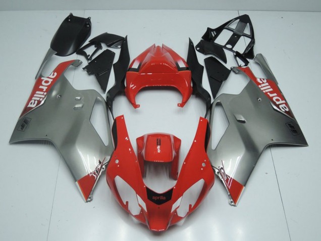 Silber Und Rot 03-06 RSV1000 Motorrad Verkleidung Silber Und Rot 03-06 RSV1000 Motorrad Verkleidung