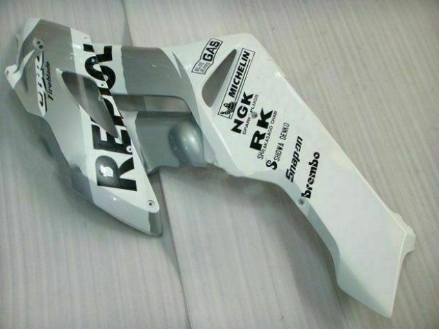 Silber Weiß Repsol 04-05 CBR1000RR Motorrad Verkleidung Silber Weiß Repsol 04-05 CBR1000RR Motorrad Verkleidung