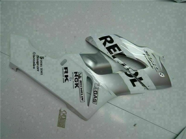 Silber Weiß Repsol 04-05 CBR1000RR Motorrad Verkleidungen Silber Weiß Repsol 04-05 CBR1000RR Motorrad Verkleidungen