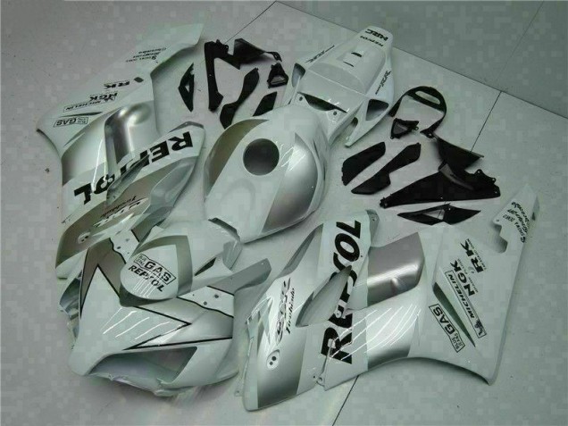 Silber Weiß Repsol 04-05 CBR1000RR Motorrad Verkleidungen Silber Weiß Repsol 04-05 CBR1000RR Motorrad Verkleidungen