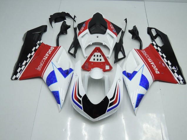 Stern 07-14 Ducati 848 1098 1198 Motorrad Verkleidungen Stern 07-14 Ducati 848 1098 1198 Motorrad Verkleidungen