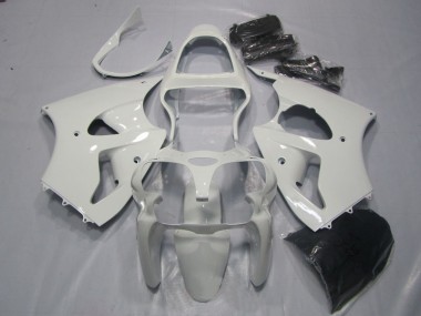 Weiß 00-02 ZX6R Motorrad Verkleidungen