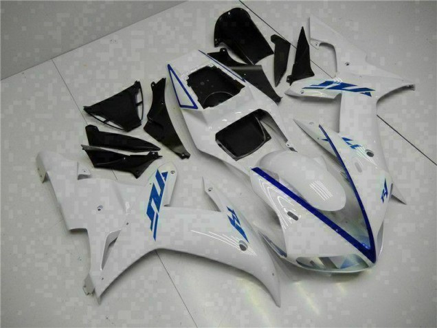 Weiß 02-03 YZF R1 Motorrad Verkleidung & Plastik