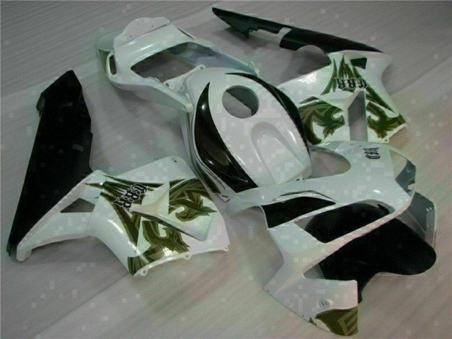 Weiß 03-04 CBR600RR Motorrad Verkleidungen Weiß 03-04 CBR600RR Motorrad Verkleidungen