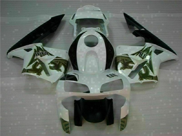 Weiß 03-04 CBR600RR Motorrad Verkleidungen Weiß 03-04 CBR600RR Motorrad Verkleidungen