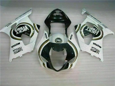 Weiß 03-04 GSXR 1000 Motorrad Verkleidung