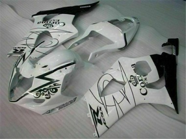 Weiß 03-04 GSXR 1000 Motorrad Verkleidung & Plastik
