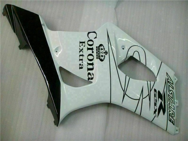 Weiß 03-04 GSXR 1000 Motorrad Vollverkleidung