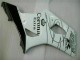 Weiß 03-04 GSXR 1000 Motorrad Vollverkleidung