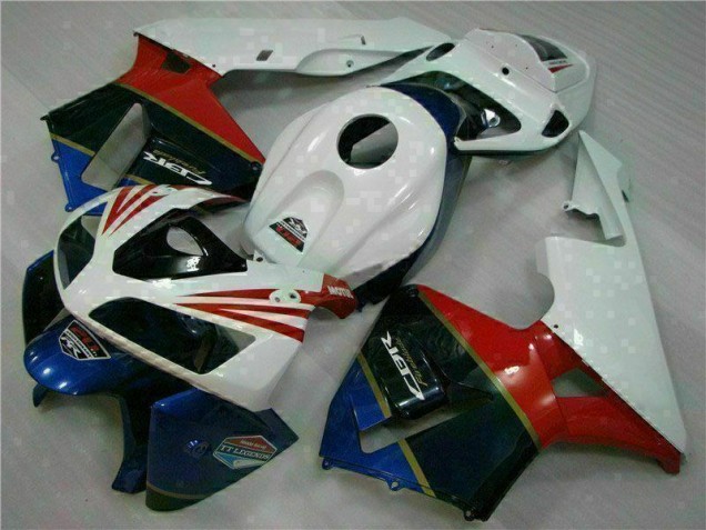 Weiß 05-06 CBR600RR Motorrad Vollverkleidung