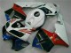 Weiß 05-06 CBR600RR Motorrad Vollverkleidung