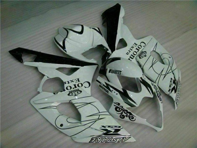 Weiß 05-06 GSXR 1000 Motorrad Vollverkleidung Weiß 05-06 GSXR 1000 Motorrad Vollverkleidung