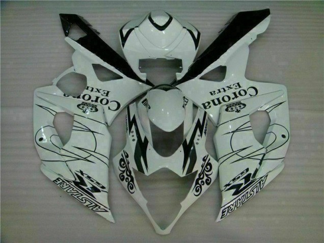 Weiß 05-06 GSXR 1000 Motorrad Vollverkleidung Weiß 05-06 GSXR 1000 Motorrad Vollverkleidung