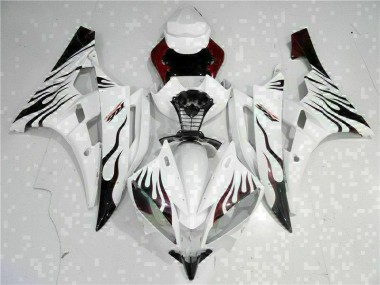 Weiß 06-07 YZF R6 Motorrad Verkleidung