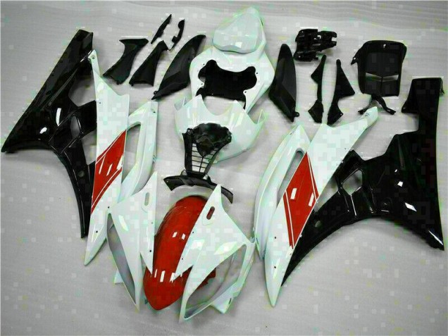 Weiß 06-07 YZF R6 Motorrad Verkleidungen Weiß 06-07 YZF R6 Motorrad Verkleidungen