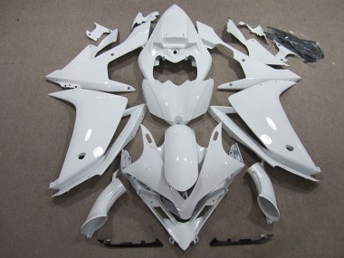 Weiß 07-08 YZF R1 Motorrad Vollverkleidung & Plastik