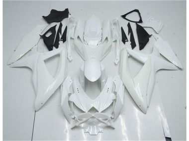 Weiß 08-10 GSXR 600/750 Motorrad Verkleidungen