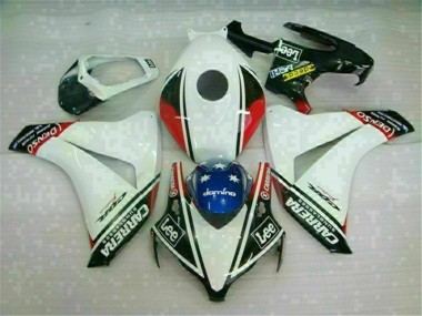 Weiß 08-11 CBR1000RR Motorrad Vollverkleidung