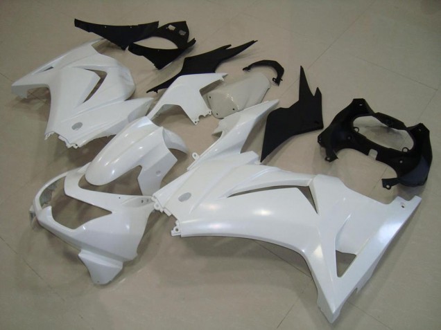 Weiß 08-12 ZX250R Motorrad Verkleidung Weiß 08-12 ZX250R Motorrad Verkleidung