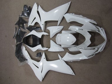 Weiß 11-21 GSXR 600 Motorrad Verkleidung