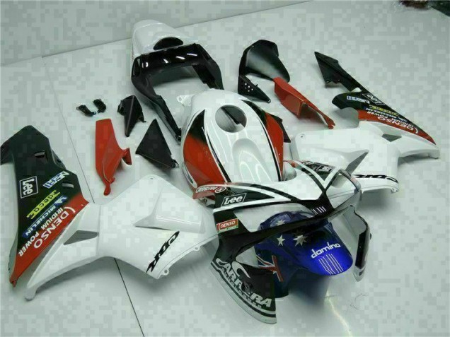 Weiß Blau 03-04 CBR600RR Motorrad Verkleidung Weiß Blau 03-04 CBR600RR Motorrad Verkleidung