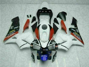 Weiß Blau 03-04 CBR600RR Motorrad Verkleidung