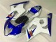 Weiß Blau 03-04 GSXR 1000 Motorrad Verkleidung Weiß Blau 03-04 GSXR 1000 Motorrad Verkleidung