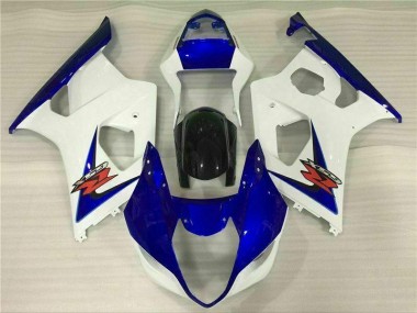 Weiß Blau 03-04 GSXR 1000 Motorrad Verkleidung